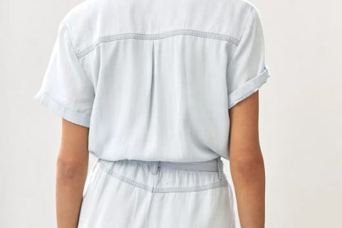 Seam L/S Tee With Tail